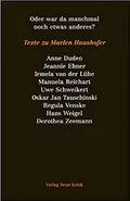«Oder war da manchmal noch etwas anderes?»