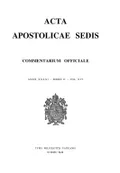 Suprema Sacra Congregatio Sancti Officii. Decretum