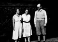 Вера Малер (в центре кадра) со своими студентами. 1931. Фото из журнала: Gestalt Theory, Vol. 18 (1996), No. 3