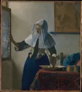 Ян Вермеер. Молодая женщина с кувшином воды. Ок. 1662