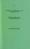 Eighth Amendment of the Constitution Bill, 1982
