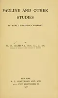 Pauline and other studies in early Christian history