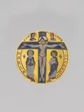 Медальон с изображением распятия. Ок. 1100
