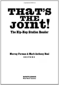 That's the joint! The hip-hop studies reader