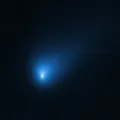 Изображение межзвёздной кометы Борисова (2I/Borisov, C/2019 Q4), полученное космическим телескопом «Хаббл». Октябрь 2019