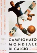 Плакат Второго чемпионата мира по футболу. 1934