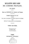 Décret impérial [d’érection de l’Arcachon en commune distincte et établissement de la limite entre la commune d’Archano