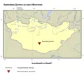 Кремнёвая Долина на карте Монголии