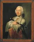 Готфрид Хемпель. Портрет Иоганна Вильгельма Людвига Глейма с флейтой. 1750