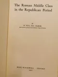 The Roman middle class in the Republican period