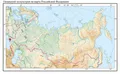 Таманский полуостров на карте России