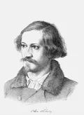 Лангер Карл Герман Теодор. Портрет Отто Людвига. 1844