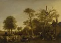 Паулюс Поттер. Ферма. 1649