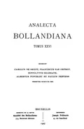 Analecta Bollandiana