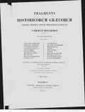Fragmenta Historicorum Graecorum