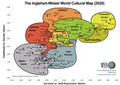 Всемирная культурная карта Инглхарта–Вельцеля – Обзор мировых ценностей 7 (2020 год)