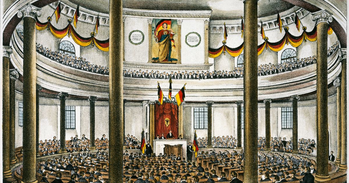 Франкфуртское национальное собрание 1848–1849. Большая российская ...
