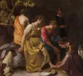 Ян Вермеер. Диана со спутницами. Ок. 1653–1654
