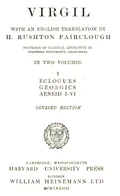 Virgil in Two Volumes