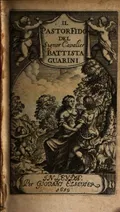 Giovanni Battista Guarini. Il pastor fido. Leyden, 1659 (Джованни Гварини. Верный пастух). Титульный лист