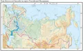 Волга и её бассейн на карте России