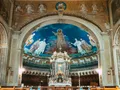 Мозаика конхи апсиды в базилике Санти-Косма-э-Дамиано в Риме. Ок. 526