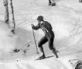Клавдия Боярских на IX зимних Олимпийских играх в Инсбруке. 1964