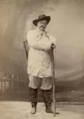 Николай Рыбаков в роли Несчастливцева в спектакле «Лес​». 1873–1874