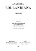 Analecta Bollandiana