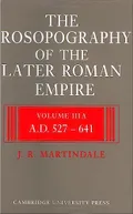 The prosopography of the later Roman Empire
