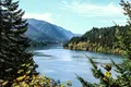 Река Колумбия на границе штатов Вашингтон и Орегон (США)