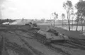 Атака советских танков Т-34 на Харьковском направлении. 1942