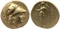 Статер Александра Македонского, золото. Ок. 323–280 до н. э. 