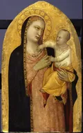 Мазо ди Банко. Мадонна с Младенцем. Ок. 1335 – 1336