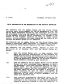 US/EC Declaration on the recognition of the Yugoslav republics