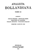 Analecta Bollandiana