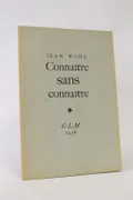 Connaître sans connaître