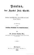 Paulus, der Apostel Jesu Christi
