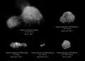 Ядра комет, исследованные космическими аппаратами