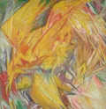 Михаил Ларионов. Петух (лучистый этюд). 1912