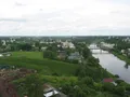 Река Тверца в городе Торжок (Тверская область)