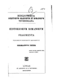 Historicorum Romanorum fragmenta
