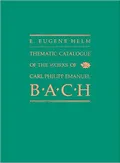 Thematic catalogue of the works of Carl Philipp Emanuel Bach