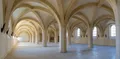 Интерьер здания для конверсов, монастырь Клерво, Виль-су-ла-Ферте (департамент Об, Франция). 1130-е гг.