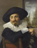 Франс Халс. Портрет Исаака Массы. 1626