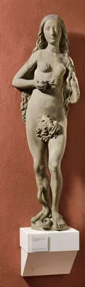 Тильман Рименшнейдер. Статуя Евы (скульптурная группа «Адам и Ева»). 1491–1493
