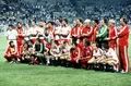 Сборная Польши перед матчем за 3-е место на чемпионате мира по футболу. Стадион «Хосе Рико Перес», Аликанте (Испания). 1982