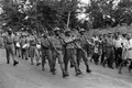 Гражданская война в Нигерии. Солдаты биафрской армии. Август 1968