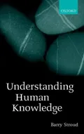 Understanding human knowledge