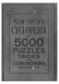 Cyclopedia of 5000 puzzles, tricks, and conundrums with answers